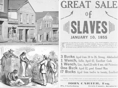 slaves auction block sold slavery being american weebly